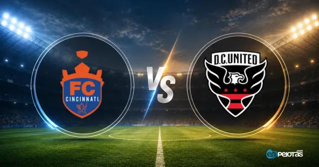 Cincinnati vs D.C. United: choque MLS en TQL Stadium