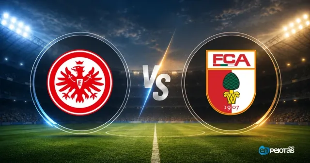 Augsburgo remonta y goleador al Eintracht Frankfurt 4-1