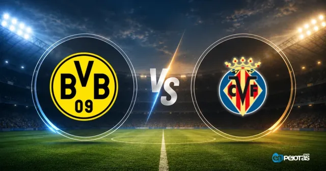 Dortmund 3-2 Villarreal: caos de autogoles en Champions