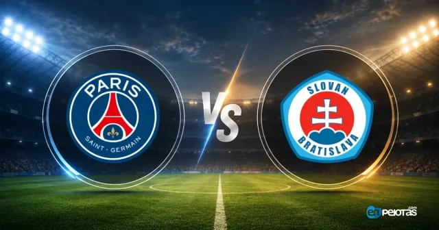 PSG vs Slovan en Champions League