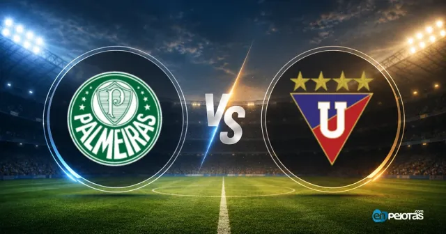 Palmeiras contra LDU Quito en cuartos de Libertadores