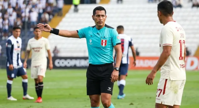 Micke Palomino árbitro del Alianza Lima vs. Universitario