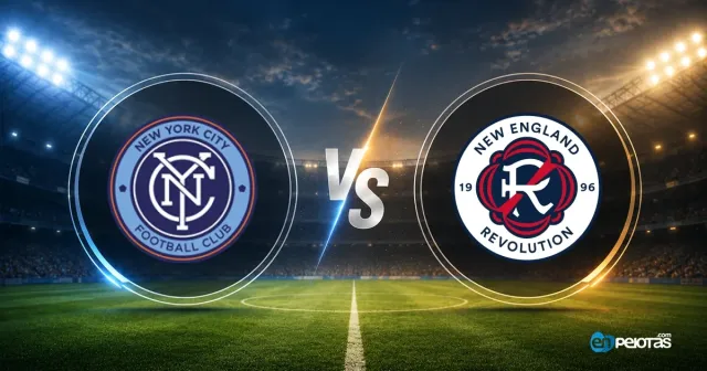 NYCFC cae 2-1 ante New England en el descuento