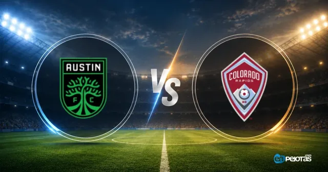 Austin recibe a Colorado en duelo abierto de la MLS