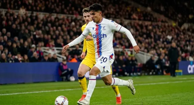 Osorio anotó en su debut como titular con Crystal Palace