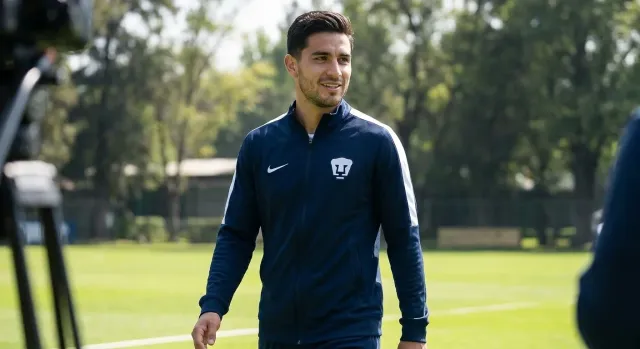 César Huerta vuelve a Pumas con objetivo de campeón