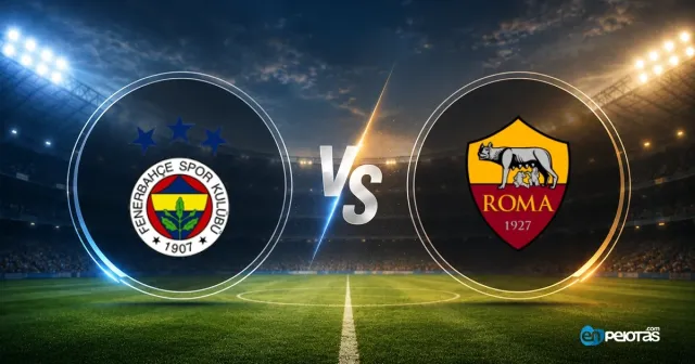 Roma y Fenerbahçe se reparten puntos con empate 1-1