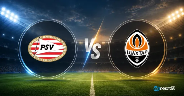 PSV 1-1 Shakhtar en un punto pese a dominar