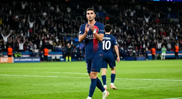 PSG goleó al Slovan 6-1 con triplete de Ferran Torres