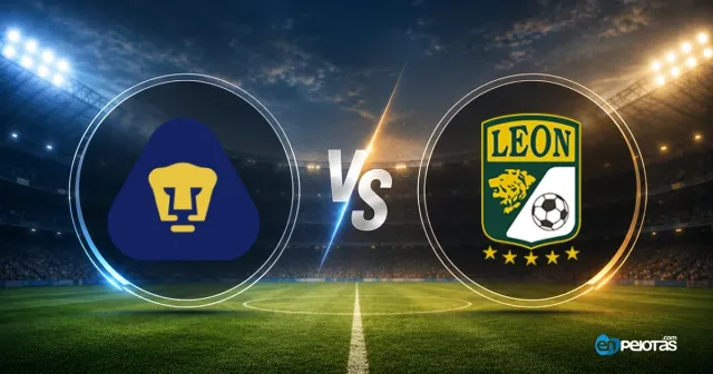 Pumas UNAM goleó 3-1 a León en casa
