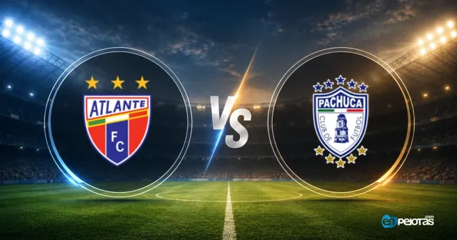 Pachuca golea 3-0 al Atlante en el Banorte