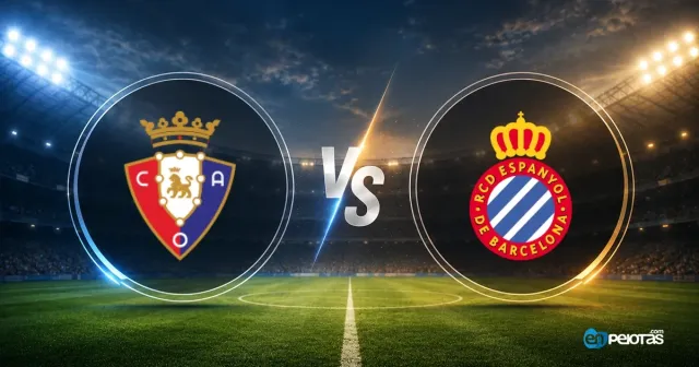 Espanyol gana en El Sadar con doblete en 16 minutos