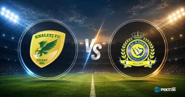 Al Nassr y Al Khaleej empatan 1-1 en el Prince Mohammed Bin Fahd