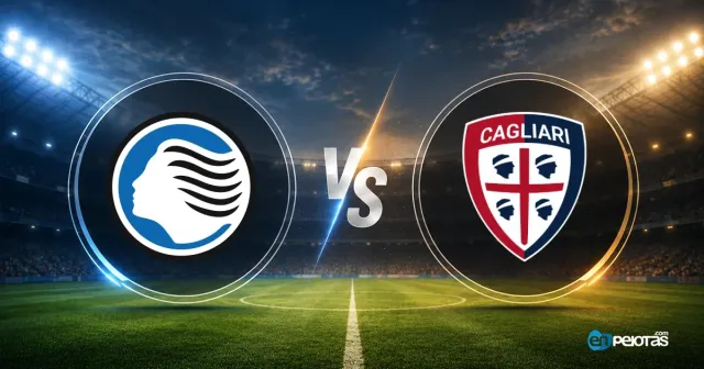 Cagliari gana 2-1 al Atalanta pese al dominio local