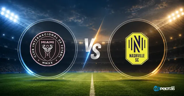 Nashville vs Inter Miami: choque por el liderato de la MLS
