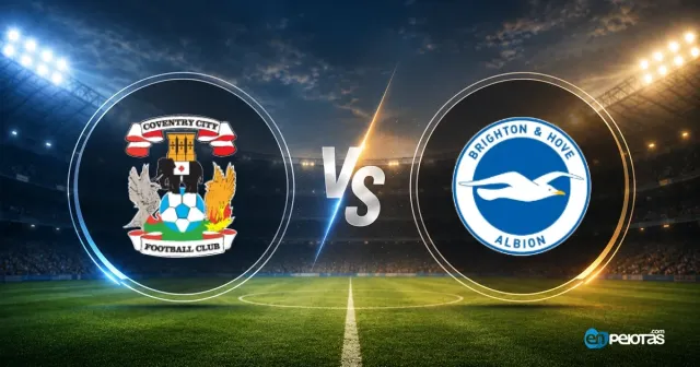 Brighton goleó 5-0 al Coventry en la Premier League