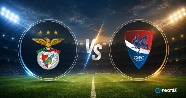 Benfica vence 3-1 al Gil Vicente