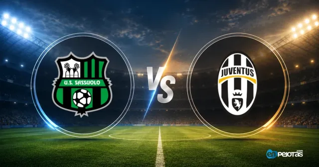 Sassuolo vence 3-2 a la Juventus con gol en descuento