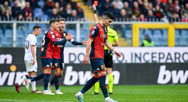 Genoa-Frosinone: 1-1 con penal fallado