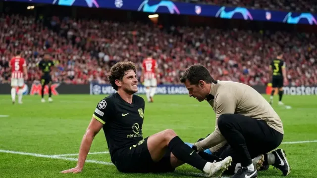 Atlético: Julián Álvarez fuera por lesión ante Real Sociedad
