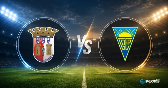 Braga 1-0 Estoril: dominio local sin brújula