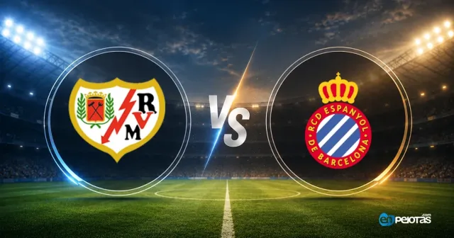 Rayo doblega 2-1 al Espanyol en Vallecas
