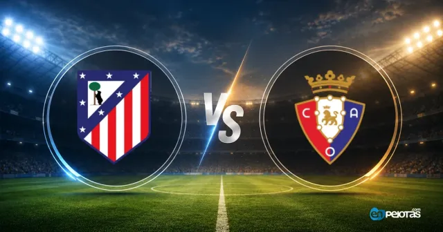Atlético golea 4-0 a Osasuna