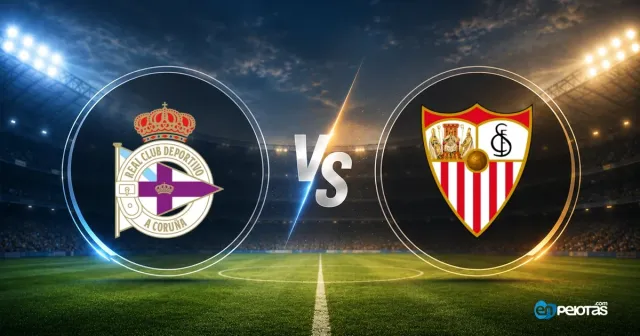 Sevilla vence 0-1 al Dépor, con diez