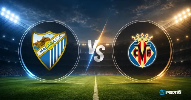 Málaga-Villarreal, duelo sin ganadores
