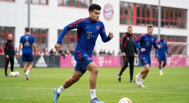 Luis Díaz vuelve al once titular del Bayern Múnich