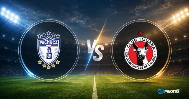 Pachuca Draws 2-2 With Tijuana as Rondón Nets Twice