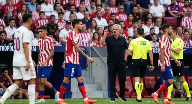 Atlético contesta a Mourinho tras el derbi con burla en redes