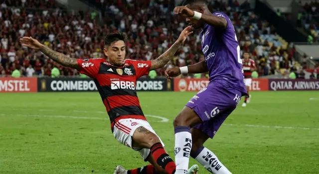 Pulgar named Libertadores Hero of the Week with Flamengo