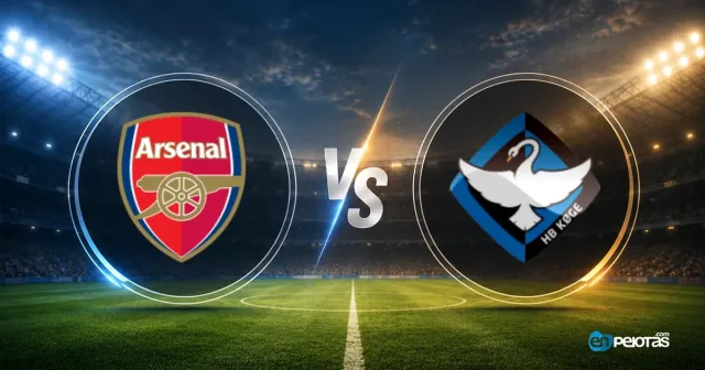 Arsenal gana al HB Køge con penalti en el 92