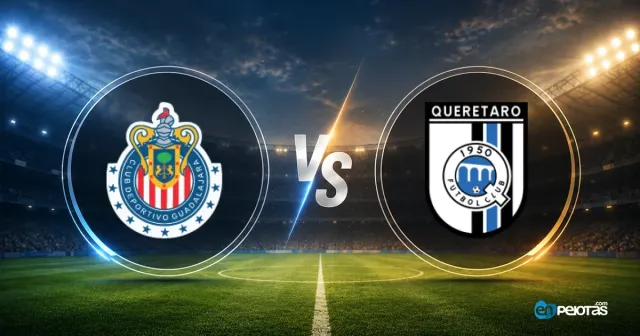 Chivas favored against Querétaro at the Akron