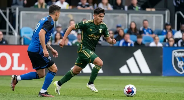 Aravena, listo para volver con Portland ante San Jose
