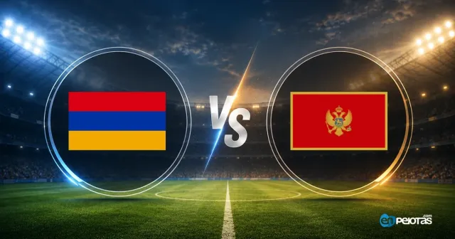 Montenegro vence 3-2 a Armenia y es líder