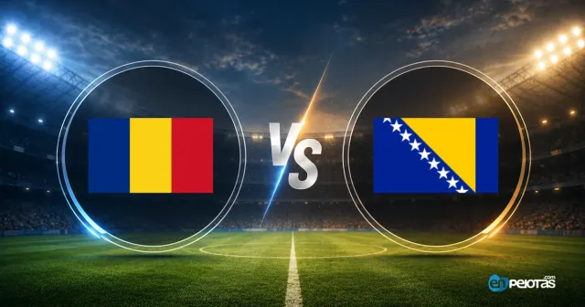 Bosnia golea 2-4 a Rumania con tres goles de cabeza