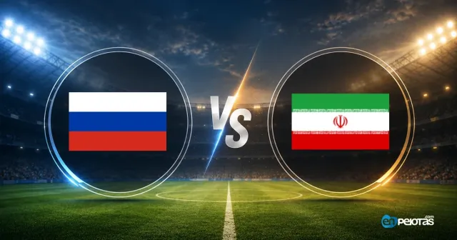 Rusia e Irán juegan un amistoso parejo en Kazán