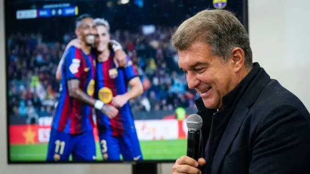 Laporta cuenta cómo el Inter frenó el fichaje de Lautaro