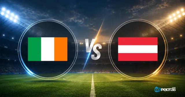 Irlanda cede un 2-0 y empata con Austria