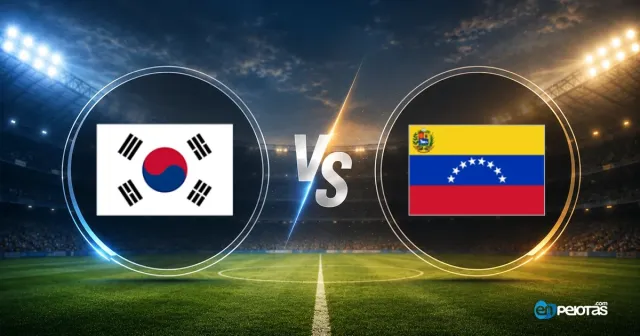 Corea del Sur y Venezuela, duelo parejo en Ulsan