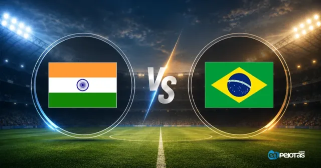 Brazil Arrives in Kolkata to Take on India