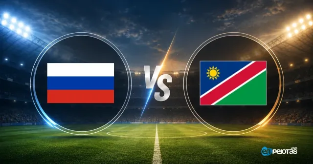 Rusia, gran favorito ante Namibia