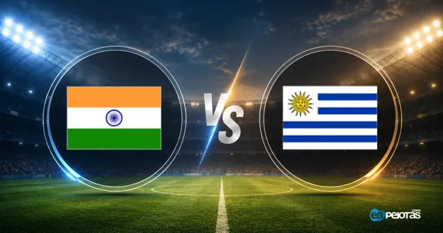 India hosts Uruguay in Kolkata friendly