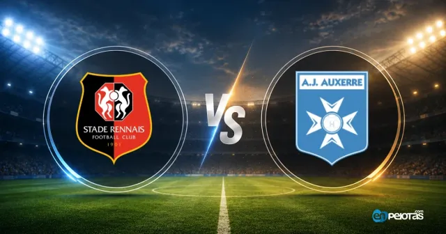Rennes 4-1 Auxerre: doblete de Dia al final