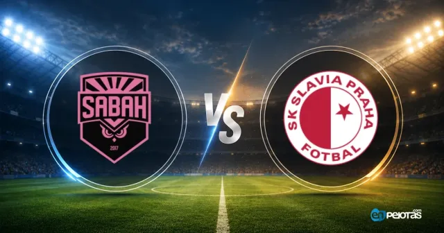 Sabah 2-0 Slavia Prague in Champions League