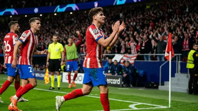 Atlético 2-0 Manchester United en Champions