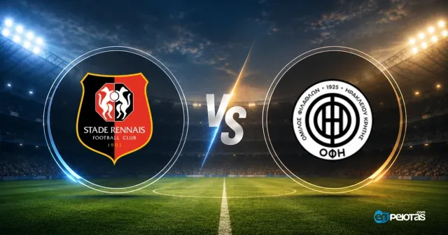 Rennes storms back to beat OFI in stoppage time