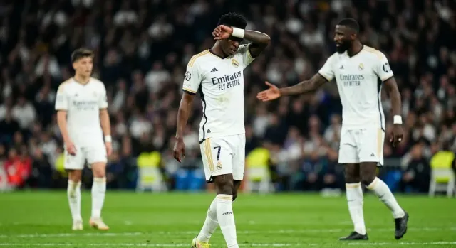Vinícius, enfadado por su sequía de goles con el Real Madrid